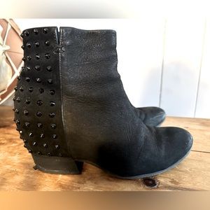Studded booties